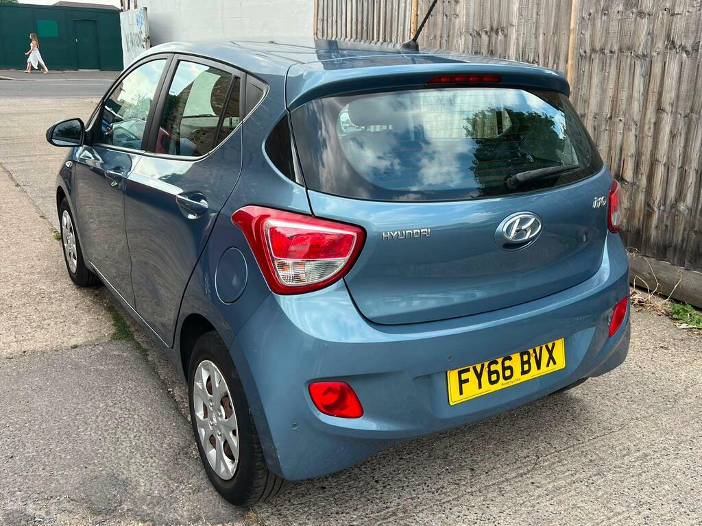 Hyundai I10 1.2 Se Euro 6 FY66BVX Blue #4