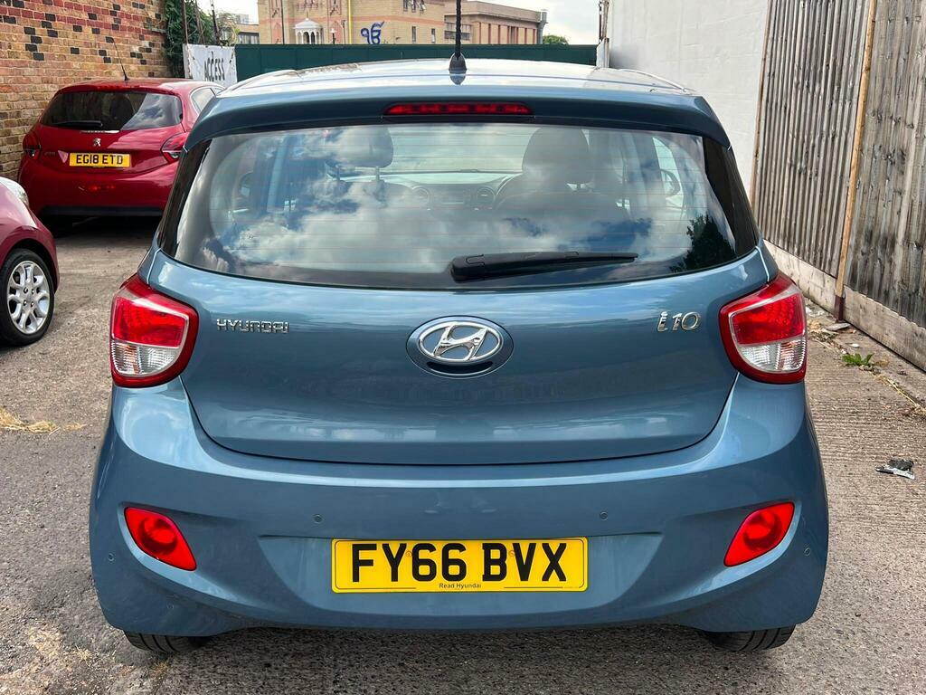 Hyundai I10 1.2 Se Euro 6 FY66BVX Blue #3