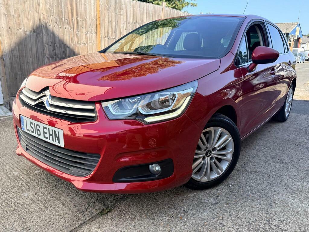 Citroen C4 1.2 Puretech Flair Eat6 Euro 6 S S LS16EHN Red #4