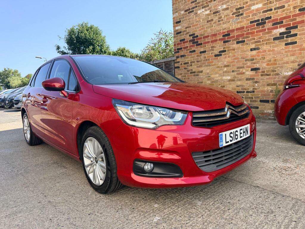 Citroen C4 1.2 Puretech Flair Eat6 Euro 6 S S LS16EHN Red #5