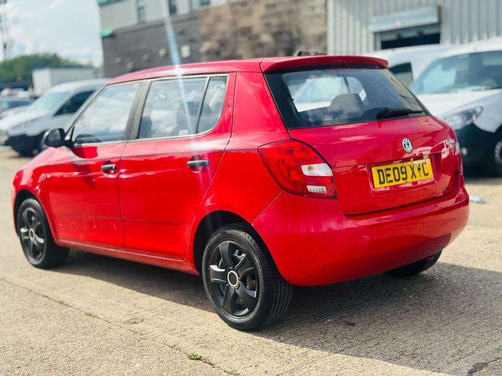 Skoda Fabia Hatchback 1.2 Htp 12V 1 200909 Red #3