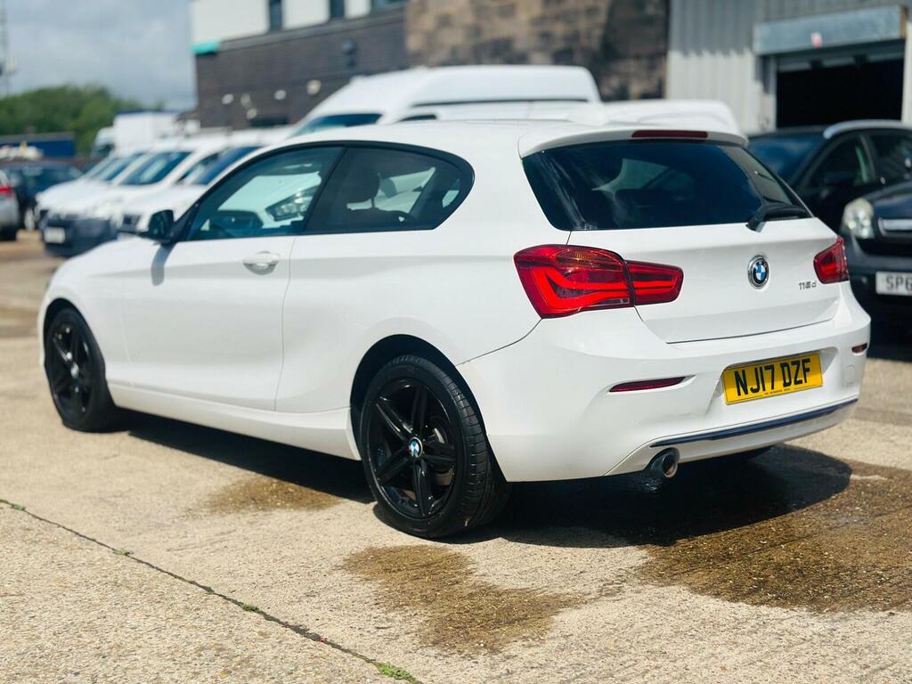 BMW 1 Series 2.0 118D Sport Euro 6 Ss White #3