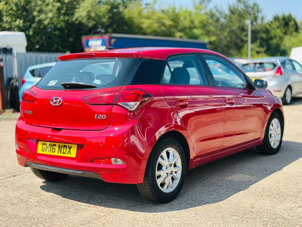 Hyundai I20 Hatchback 1.0 T-gdi Se Euro 6 Ss 201616 Red #4