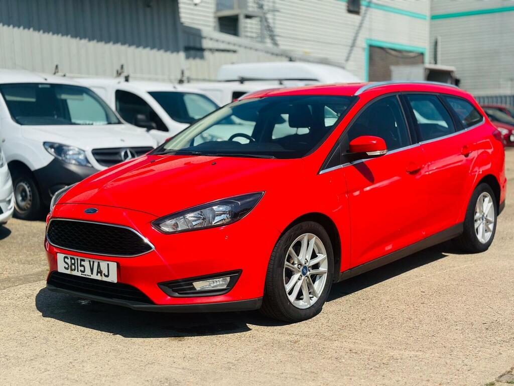 Ford Focus Estate 1.5 Tdci Zetec Euro 6 Ss 201515 Red #2