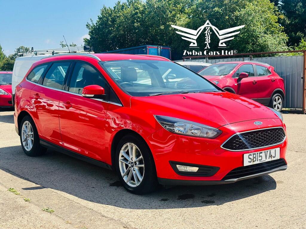 Ford Focus Estate 1.5 Tdci Zetec Euro 6 Ss 201515 Red