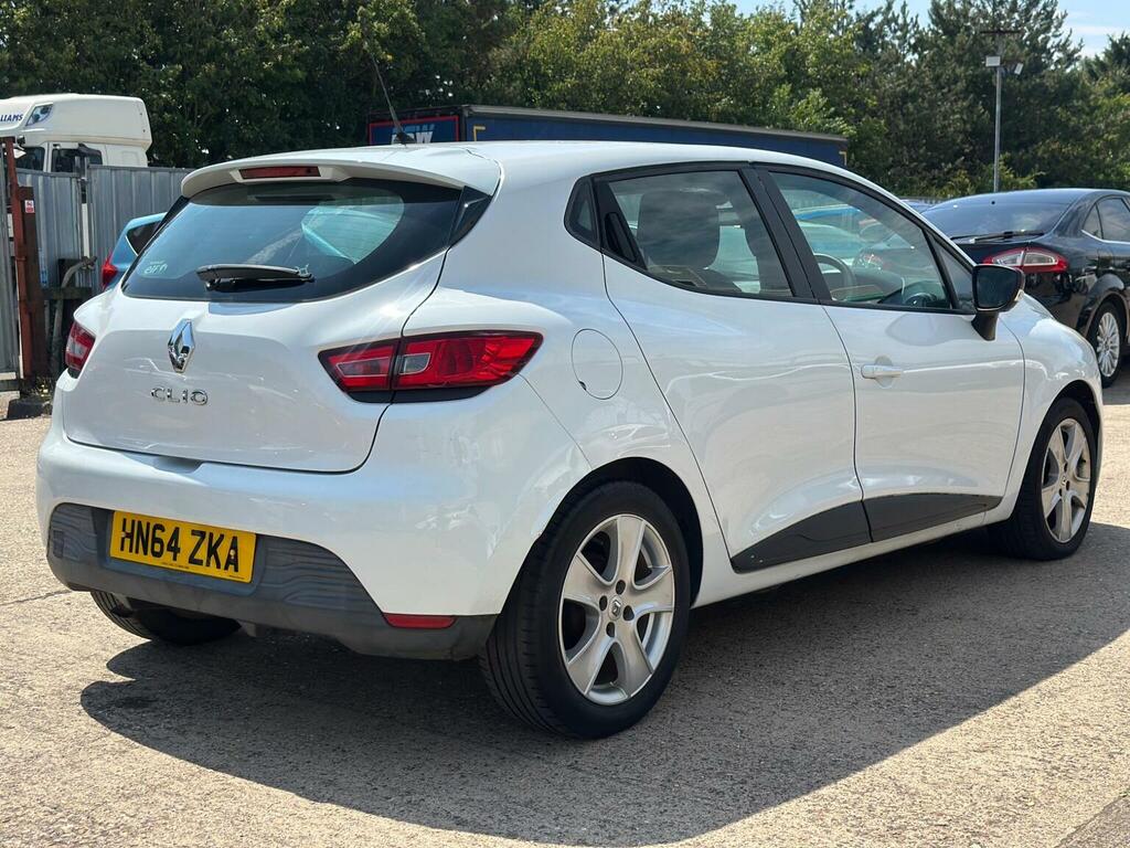 Renault Clio Hatchback 1.2 16V Expression Euro 5 201464 HN64ZKA White #4