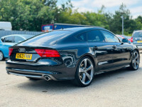Audi A7 3.0 Tdi V6 Black Edition Sportback S Tronic Quattr White #59