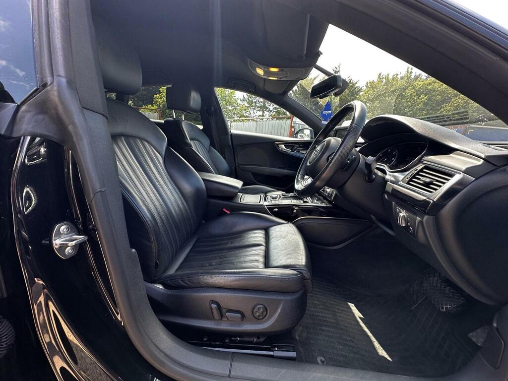 Audi A7 3.0 Tdi V6 Black Edition Sportback S Tronic Quattr White #23