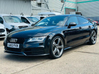 Audi A7 3.0 Tdi V6 Black Edition Sportback S Tronic Quattr White #57