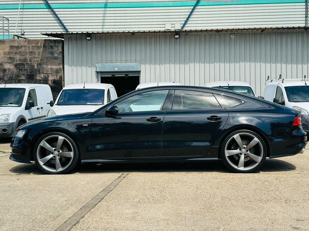 Audi A7 3.0 Tdi V6 Black Edition Sportback S Tronic Quattr White #21