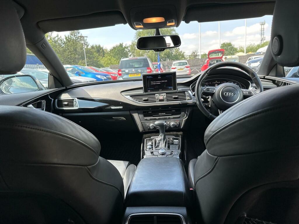 Audi A7 3.0 Tdi V6 Black Edition Sportback S Tronic Quattr White #32