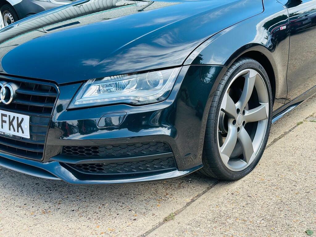 Audi A7 3.0 Tdi V6 Black Edition Sportback S Tronic Quattr White #16