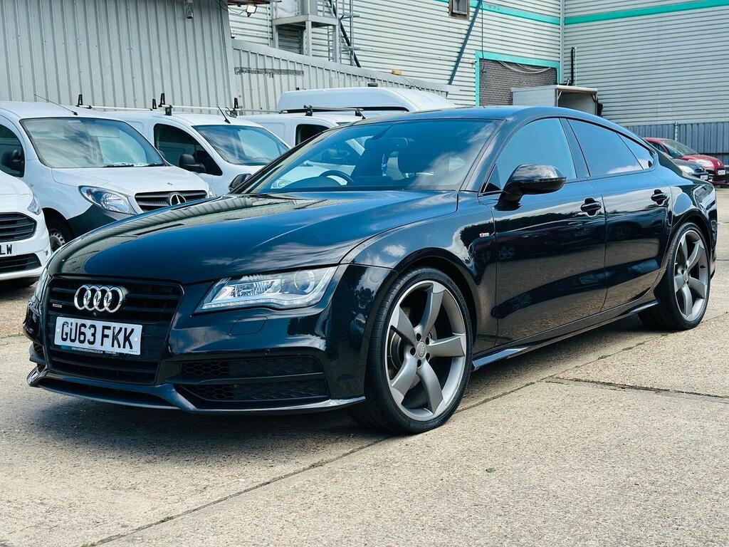 Audi A7 3.0 Tdi V6 Black Edition Sportback S Tronic Quattr Black #2