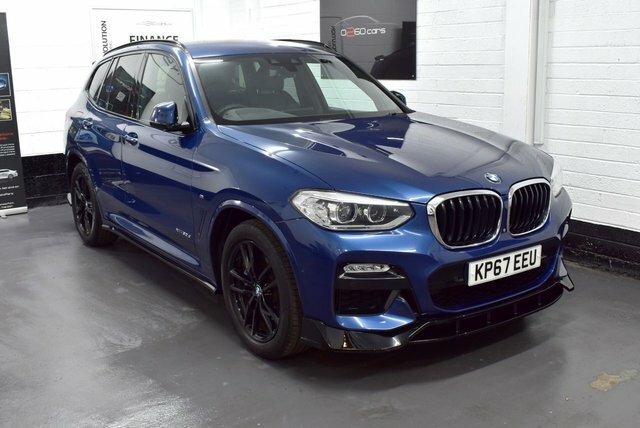 BMW X3 2017 3.0 30D 265 M Sport Plus Xdrive 4X4 Blue