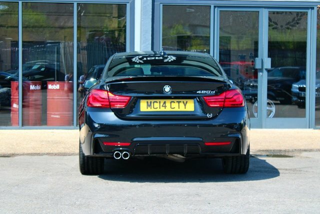 BMW 4 Series Gran Coupe Coupe 2.0 420D M Sport Coupe Aut Black #6