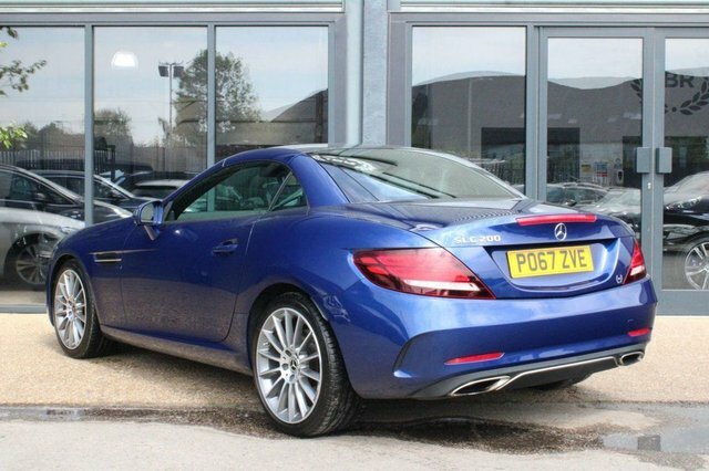 Mercedes-Benz SLC 2.0 Slc200 Amg Line Convertible Blue #2