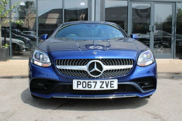 Mercedes-Benz SLC 2.0 Slc200 Amg Line Convertible Blue #3