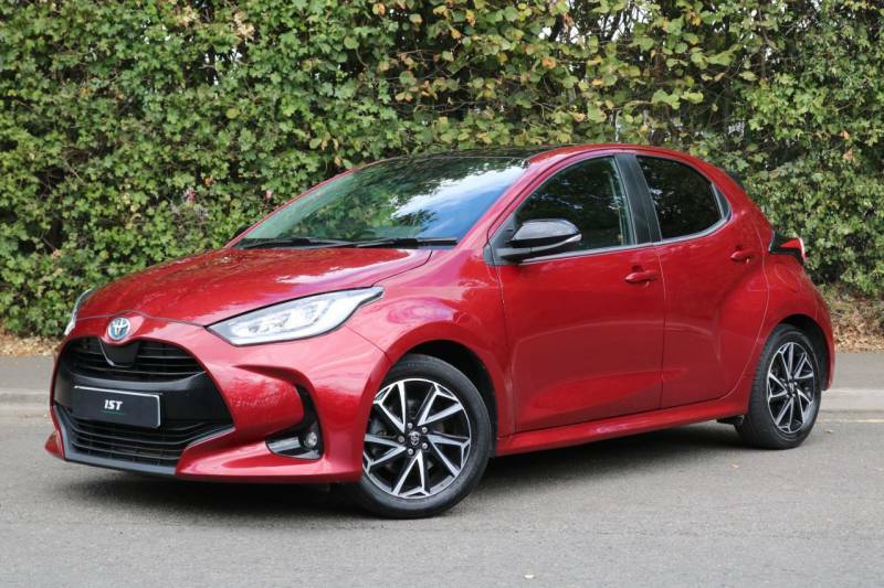 Toyota Yaris 1.5 Hybrid Design Cvt - 2021 21 BG21TZB Red #3