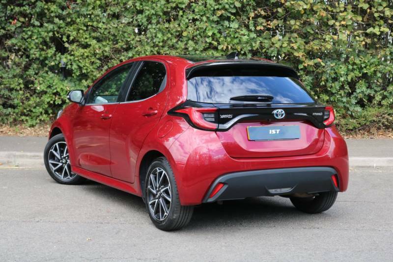 Toyota Yaris 1.5 Hybrid Design Cvt - 2021 21 BG21TZB Red #5