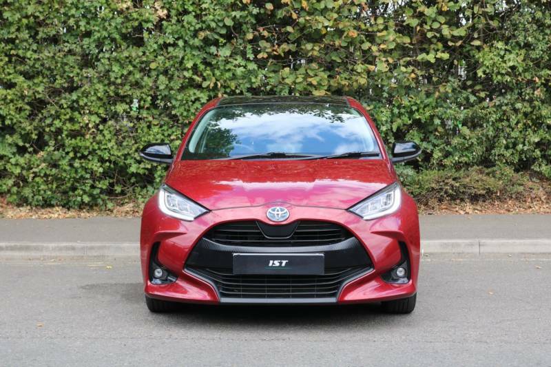 Toyota Yaris 1.5 Hybrid Design Cvt - 2021 21 BG21TZB Red #2