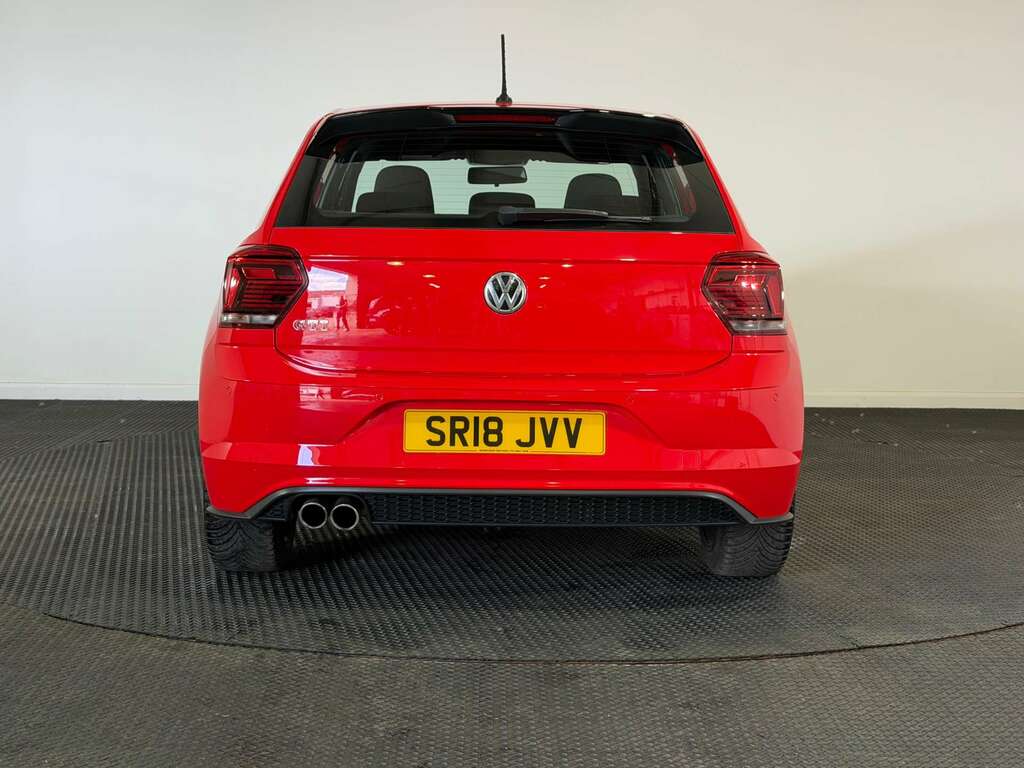 Volkswagen Polo 2.0 Tsi Gti Hatchback Dsg Euro 6 Ss SR18JVV Red #6
