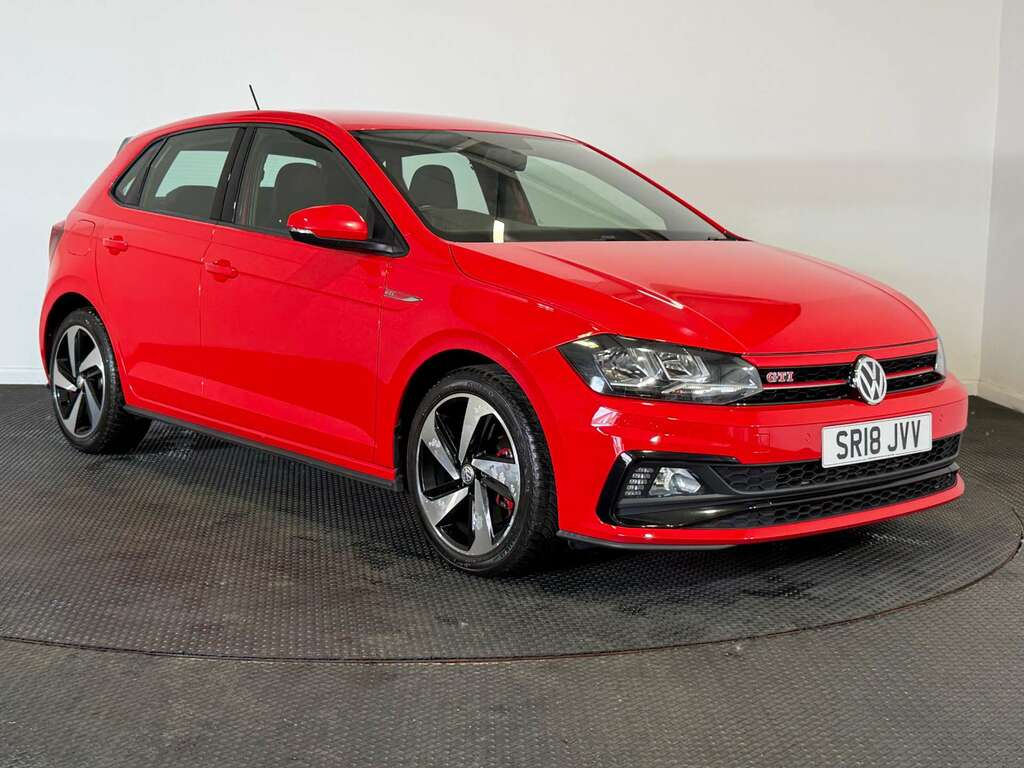 Volkswagen Polo 2.0 Tsi Gti Hatchback Dsg Euro 6 Ss SR18JVV Red