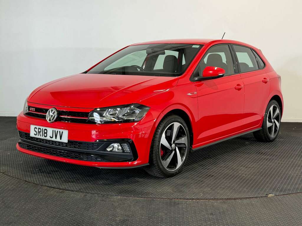 Volkswagen Polo 2.0 Tsi Gti Hatchback Dsg Euro 6 Ss SR18JVV Red #3