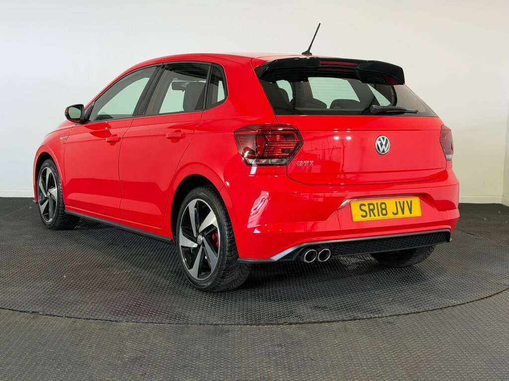 Volkswagen Polo 2.0 Tsi Gti Hatchback Dsg Euro 6 Ss SR18JVV Red #5