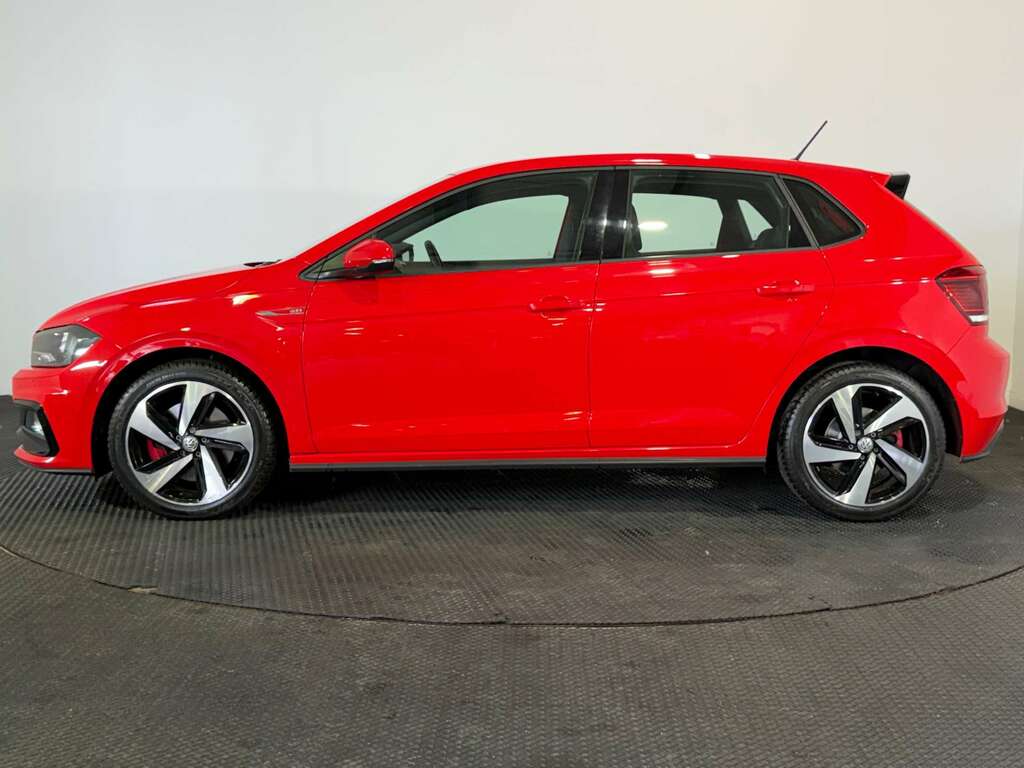 Volkswagen Polo 2.0 Tsi Gti Hatchback Dsg Euro 6 Ss SR18JVV Red #4