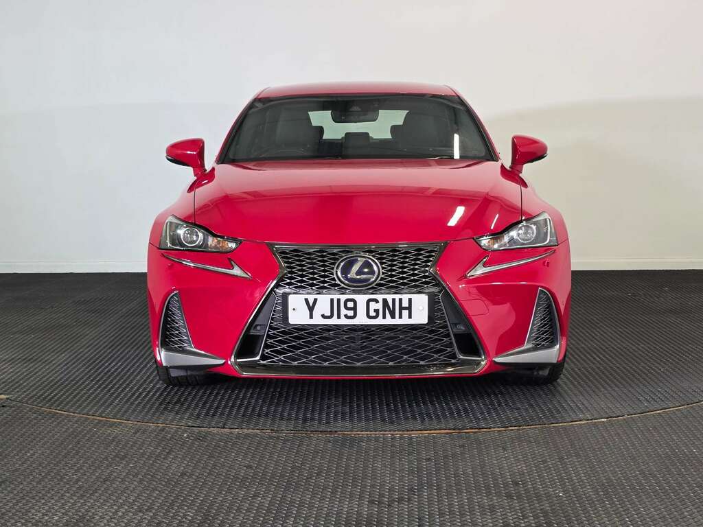 Lexus IS 2.5 300H F Sport Saloon Hybrid E-cvt Eu YJ19GNH Red #2