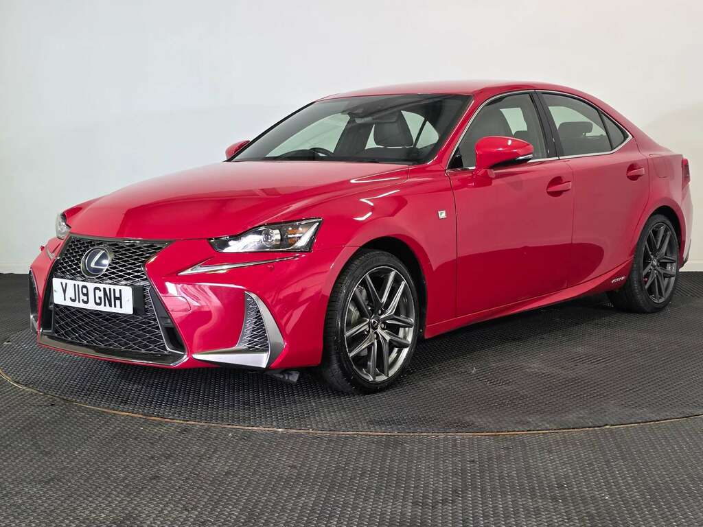 Lexus IS 2.5 300H F Sport Saloon Hybrid E-cvt Eu YJ19GNH Red #3