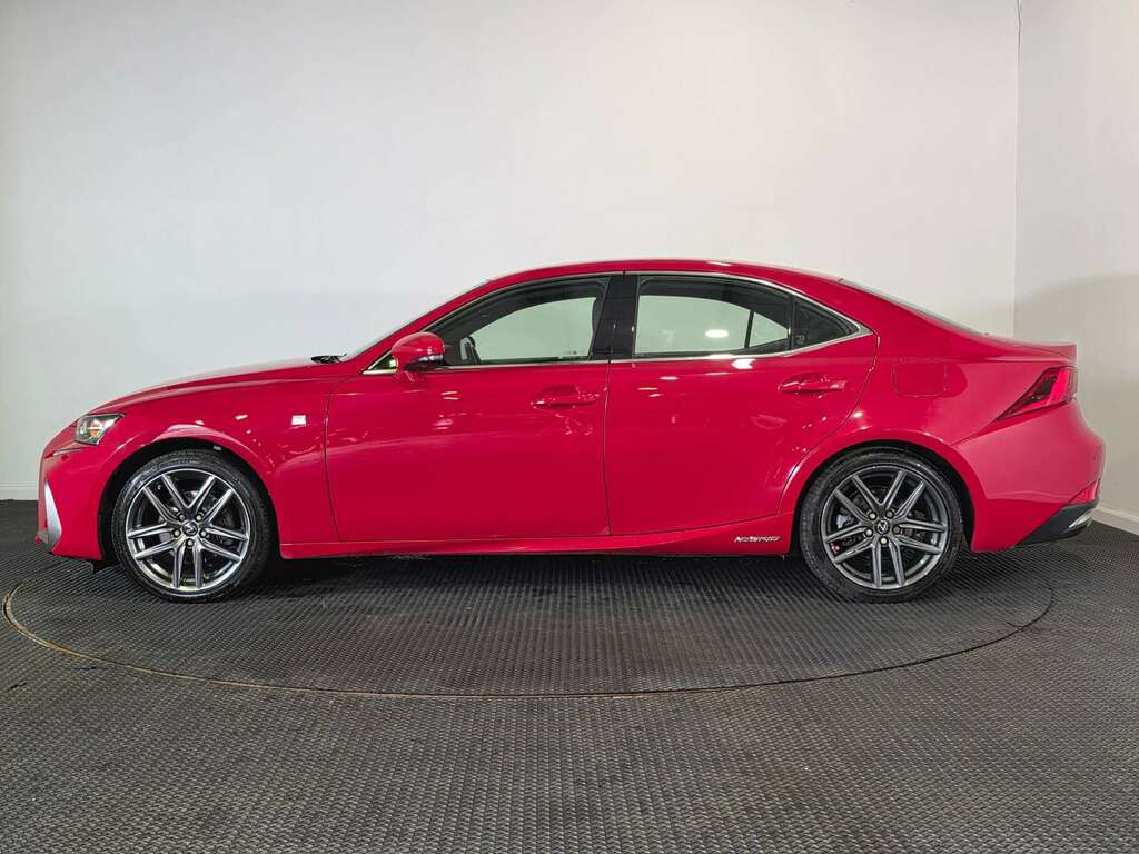 Lexus IS 2.5 300H F Sport Saloon Hybrid E-cvt Eu YJ19GNH Red #4