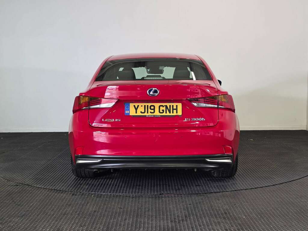Lexus IS 2.5 300H F Sport Saloon Hybrid E-cvt Eu YJ19GNH Red #6