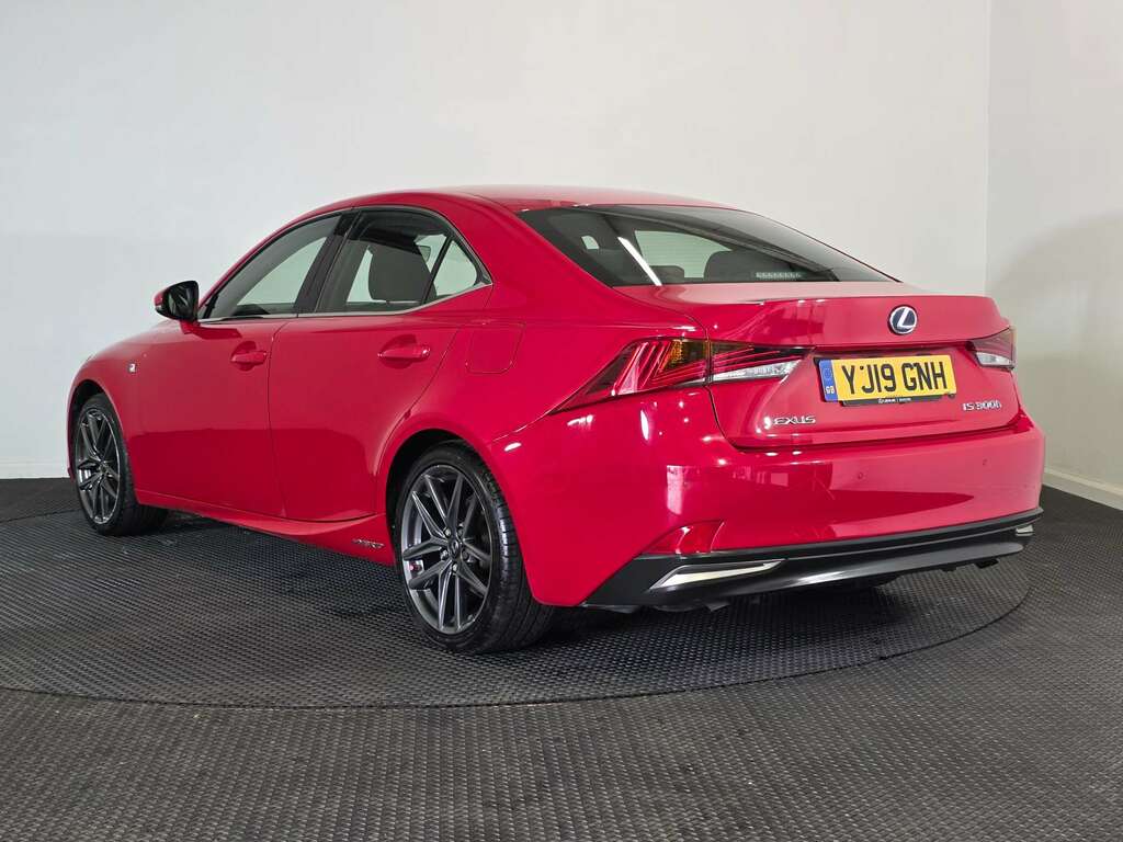 Lexus IS 2.5 300H F Sport Saloon Hybrid E-cvt Eu YJ19GNH Red #5