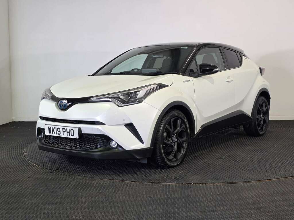 Toyota C-Hr 1.8 Vvt-h Dynamic Suv Hybrid Cvt Euro 6 WK19PHO White #3