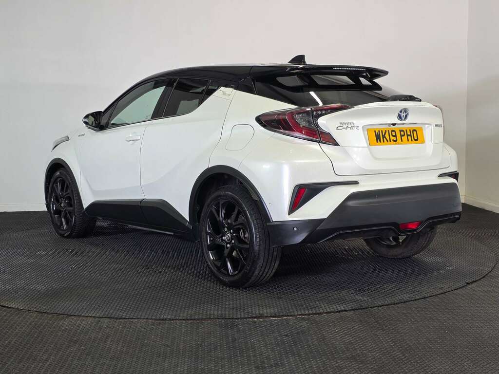 Toyota C-Hr 1.8 Vvt-h Dynamic Suv Hybrid Cvt Euro 6 WK19PHO White #5