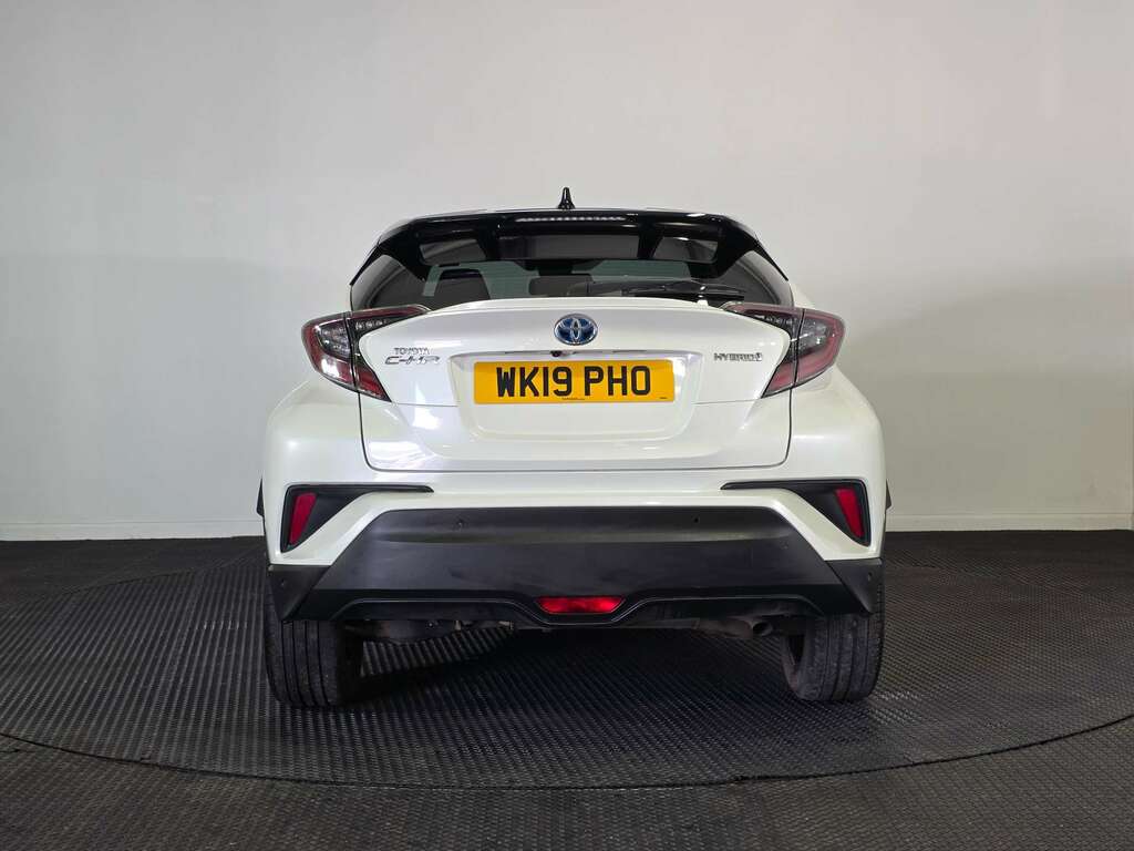 Toyota C-Hr 1.8 Vvt-h Dynamic Suv Hybrid Cvt Euro 6 WK19PHO White #6