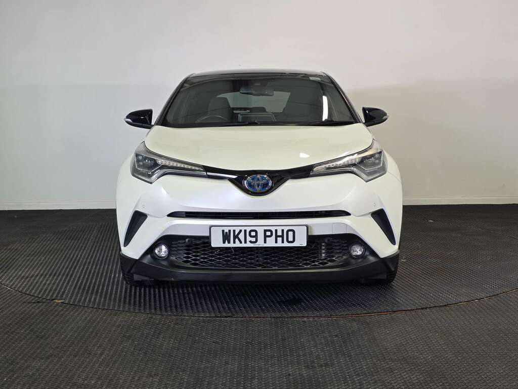 Toyota C-Hr 1.8 Vvt-h Dynamic Suv Hybrid Cvt Euro 6 WK19PHO White #2