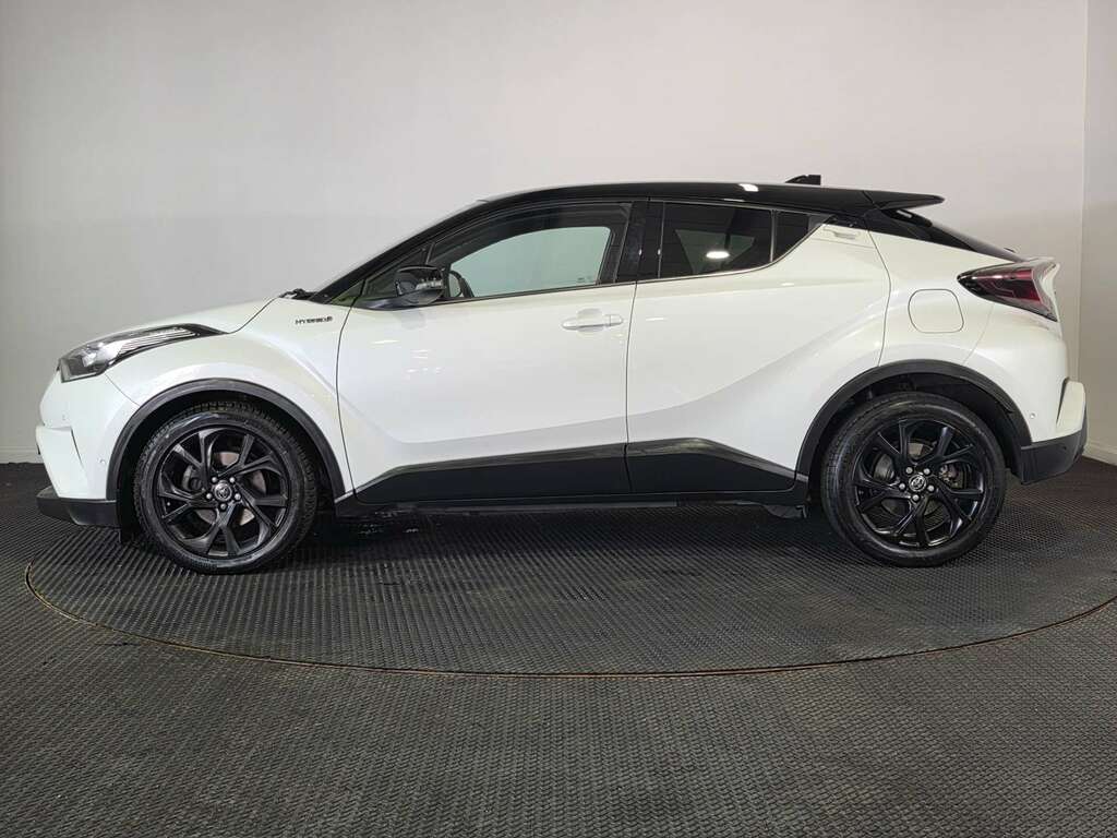 Toyota C-Hr 1.8 Vvt-h Dynamic Suv Hybrid Cvt Euro 6 WK19PHO White #4