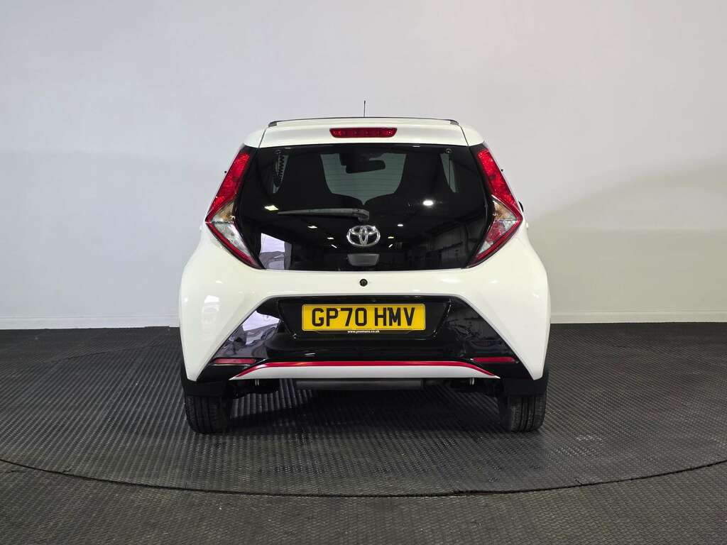Toyota Aygo 1.0 Vvt-i X-trend Hatchback X-shift Eur GP70HMV White #6