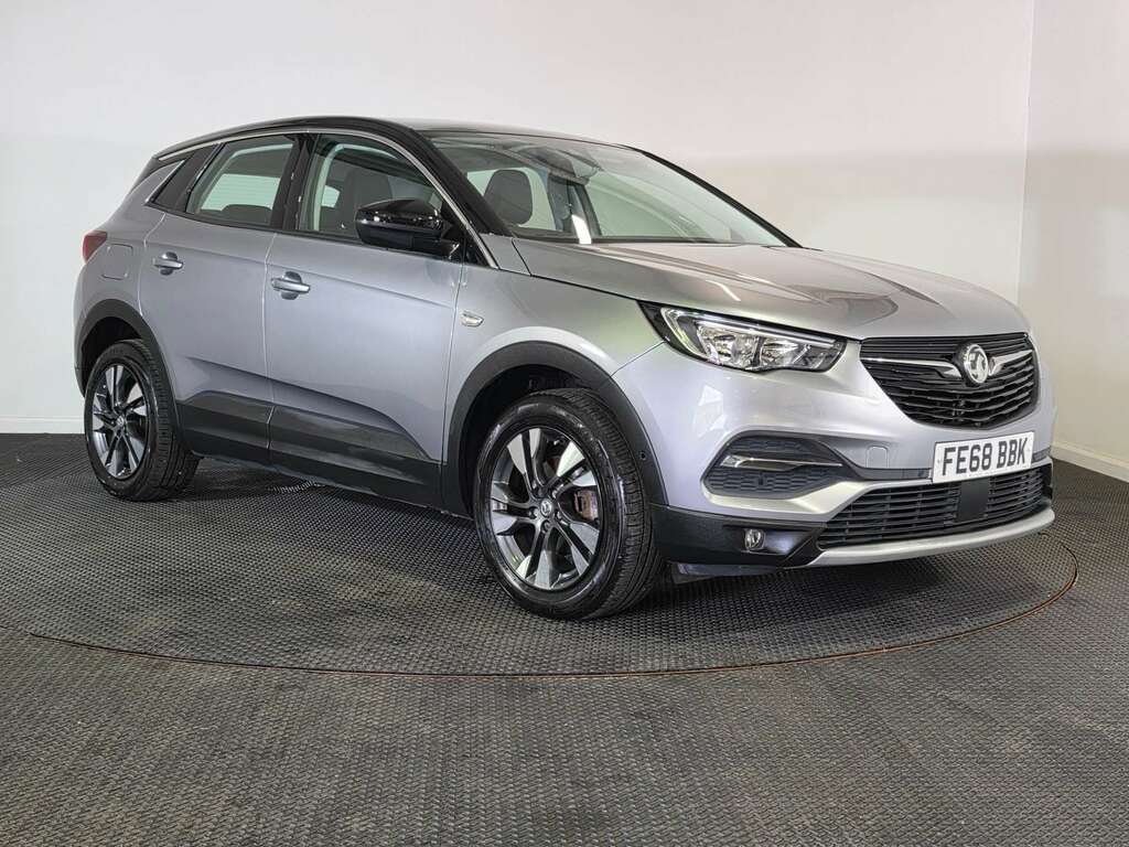 Vauxhall Grandland X 1.2 Turbo Gpf Sport Nav Suv Euro 6 FE68BBK Grey