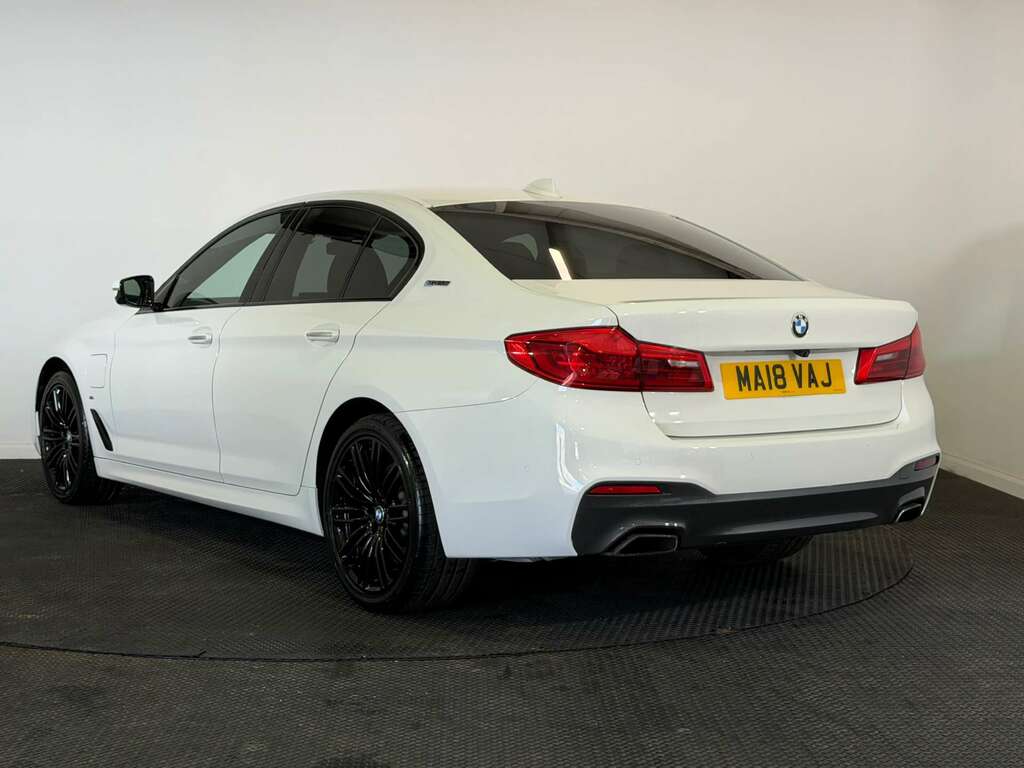 BMW 5 Series 2.0 530E 9.2Kwh M Sport Saloon Plug-in White #5