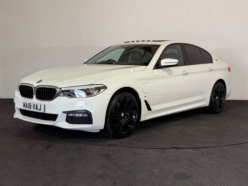 BMW 5 Series 2.0 530E 9.2Kwh M Sport Saloon Plug-in White #3