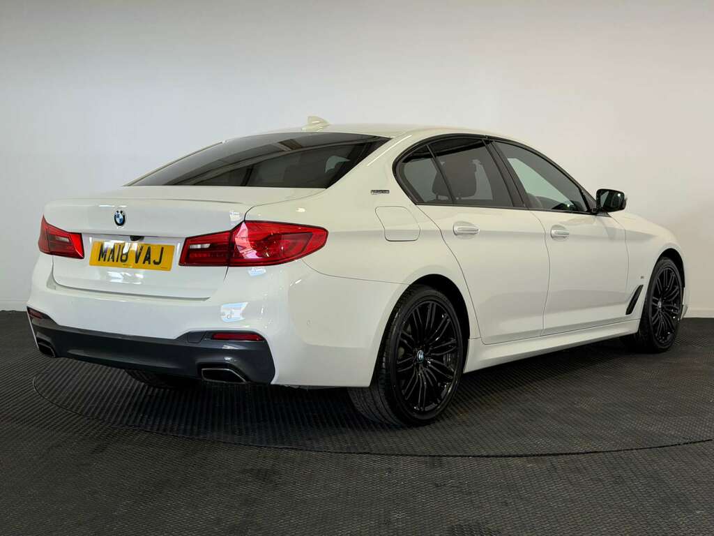 BMW 5 Series 530E M Sport Black #7