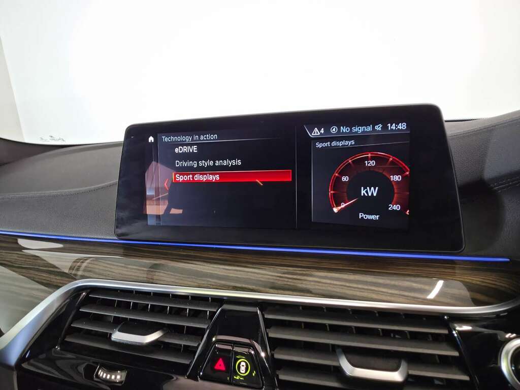 BMW 5 Series 530E M Sport Black #50