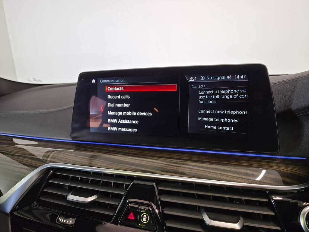 BMW 5 Series 530E M Sport Black #44