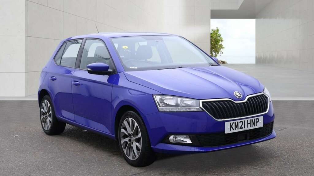 Skoda Fabia 1.0 Se Drive Hatchback Euro 6 S Blue