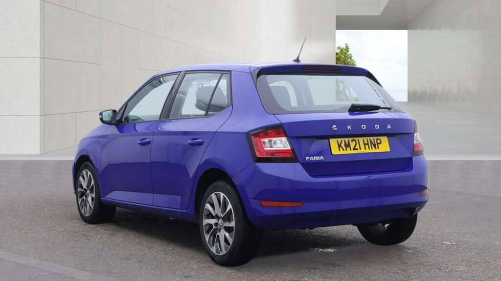 Skoda Fabia 1.0 Se Drive Hatchback Euro 6 S Blue #3