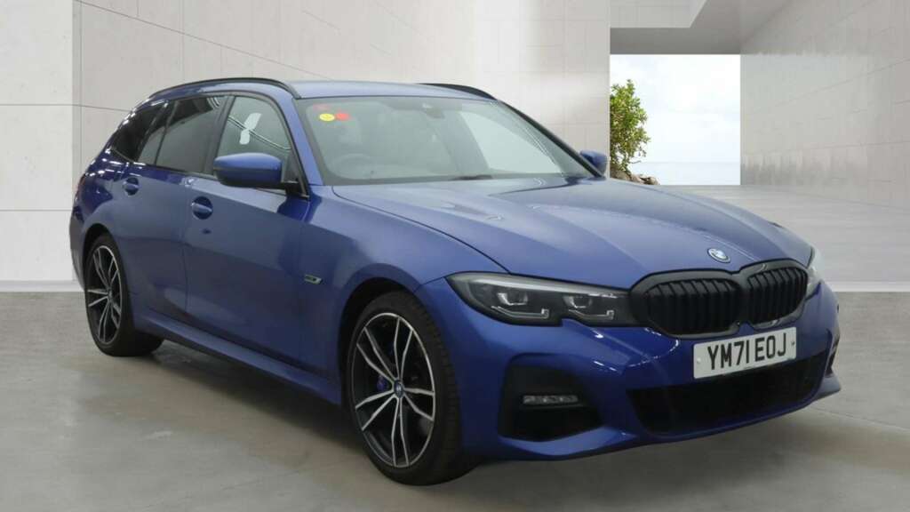 BMW 3 Series 2.0 330E 12Kwh M Sport Touring Plug-in Blue