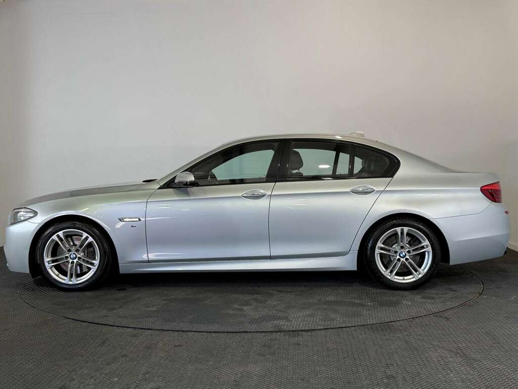 BMW 5 Series 3.0 530D M Sport Saloon Euro 6 S Silver #4